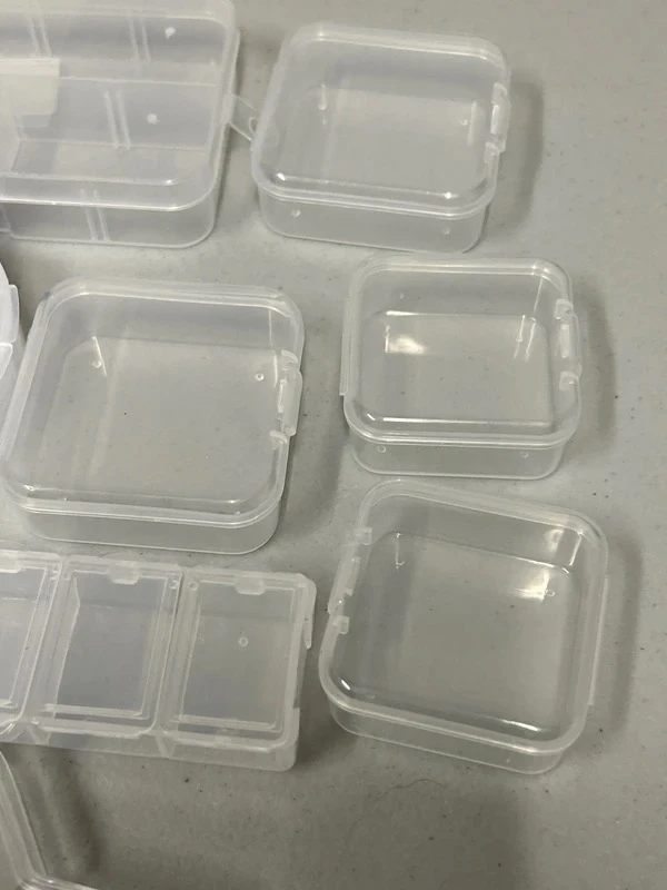 Lote de 8 caixas transparentes – photo 3